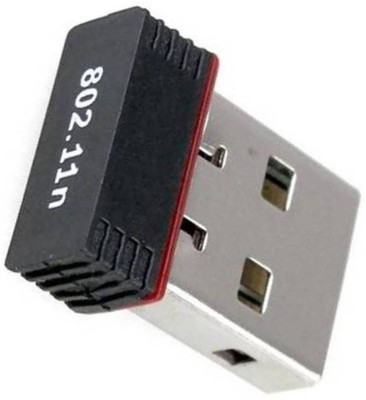 

CALLIE Wifi Dongle With 300mbps speed For All Computers USB Adapter(Black)
