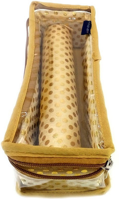 

Dms Retail Premium quality Golden Brocade Bangle Case (1 ROD- 10 x 26 x 7 cms) Jewellery, Bangles, Make Up Vanity Box(Gold)