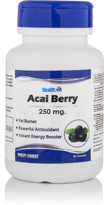 

HealthVit Acai Berry 250 mg 60 Capsules(250)