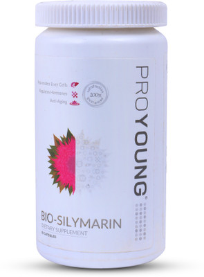 

Proyoung Bio-Slymarin- Milk Thistle Extract- 140mg - 60 Capsules(280 mg)