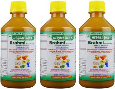 

M SONS Herbal daily Brahmi(400 ml)