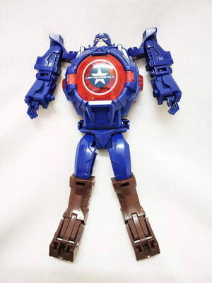 

Global Transformer Robot Toy Convert to Digital Wrist Watch (Comic character) (Multicolor)(Multicolor)