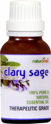 

Naturoman Clary Sage Pure and Natural Essential Oil Therapeutic Grade(10 ml)