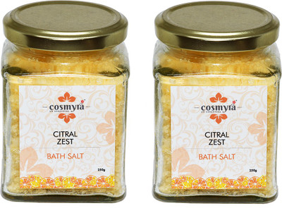 

COSMYRA COSMYRA CITRAL ZEST BATH SALT COMBO OF 2(500 g)
