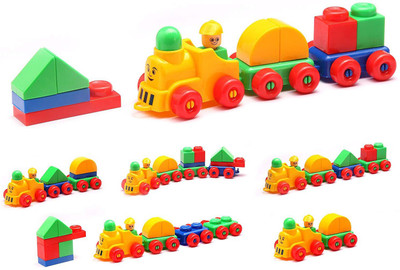 

Nabhya Blocks Puzzle Early Learning Educational Toy For Kids Age 2 To 5(Multicolor)