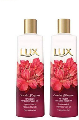 

lux scarlet blossom fragranced body wash 235 ml pack of 2(470 ml, Pack of 2)