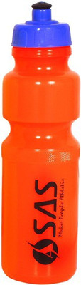

SAS SPORTS Yoga Safe Fresh Water 750 ml Sipper(Pack of 5, Orange)