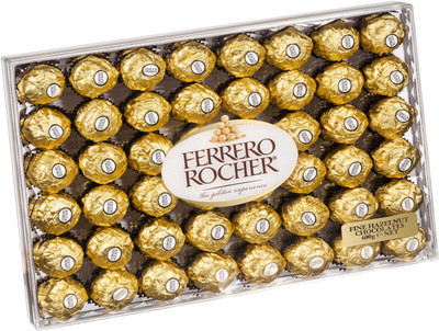 

Ferrero Rocher Chocolate 48 Pcs Truffles(600 g)