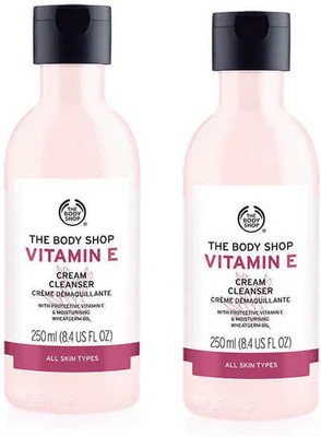 

The Body Shop Vitamin E Cleanser Combo (250ML+250ML Pack Of Two)(500)