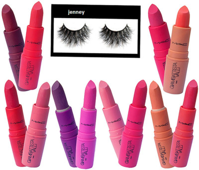 

jenney Eyelashes & Giambattista Vali Lipstick (pack of 12)(Set of 13)
