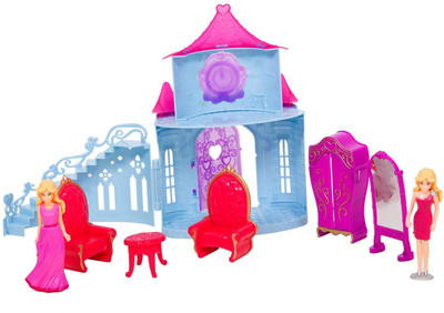 

Baybee Fairy Fashion Doll Princess Castle Doll House Perfect Toddler Gift Set for Girls and Boy Kids' Toy House.(Multicolor)
