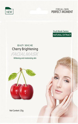 

Mond'sub Cherry Whitening & Brightening Fruit With Natural Extract Facial Mask(25 g)Pack Of 1(25 g)