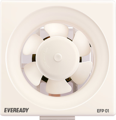Eveready EFP 01 6 Blade Exhaust Fan(White, Pack of 1)