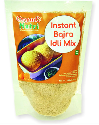 

OrganoNutri Instant Bajra (Pearl Millet) Idli Mix, 480g (3 x 160g)(480 g)
