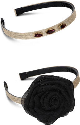 

Streemaya Hair Bands For Girls Combo of 2 (5-15 Years) Hair Band(Multicolor)