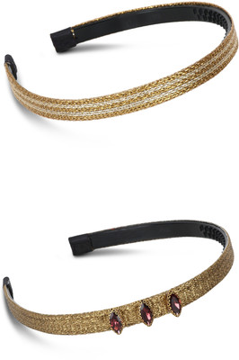 

Streemaya Hair Bands For Girls Combo of 2 (5-15 Years) Hair Band(Multicolor)