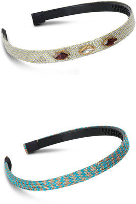 

Streemaya Hair Bands For Girls Combo of 2 (5-15 Years) Hair Band(Multicolor)