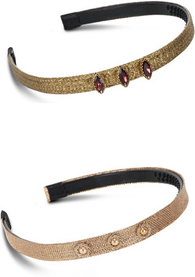 

Streemaya Hair Bands For Girls Combo of 2 (5-15 Years) Hair Band(Multicolor)