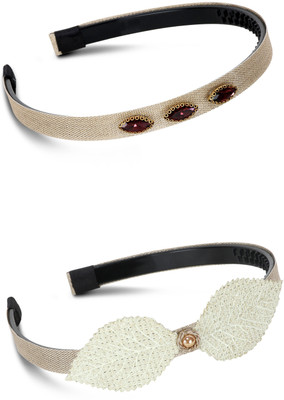

Streemaya Hair Bands For Girls Combo of 2 (5-15 Years) Hair Band(Multicolor)