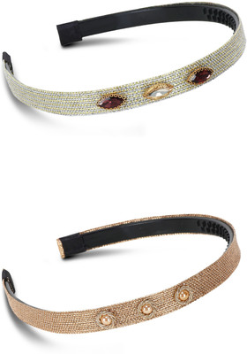 

Streemaya Hair Bands For Girls Combo of 2 (5-15 Years) Hair Band(Multicolor)