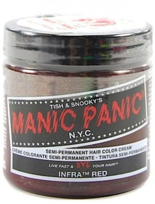 

Manic Panic Semi-Permanent Color Cream, Infra Red Hair Color(Red)