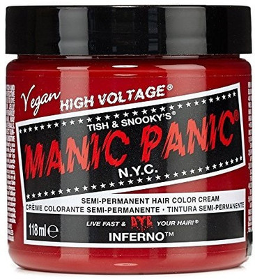 

Manic Panic Inferno Dream Cream Formula Semi-Permanent Hair Color(Cream)