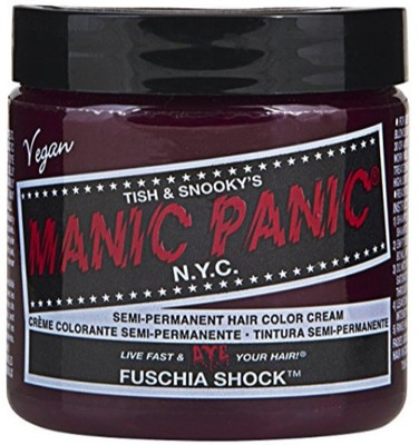 

Manic Panic Fuchsia Shock Hair Dye Hair Color(Black)
