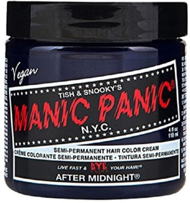 

Manic Panic After Midnight Blue Hair Dye Color Hair Color(Cream)