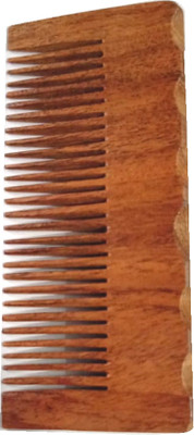 

mahal Neem Wood Comb 100% Handmade Anti-Dandruff Comb