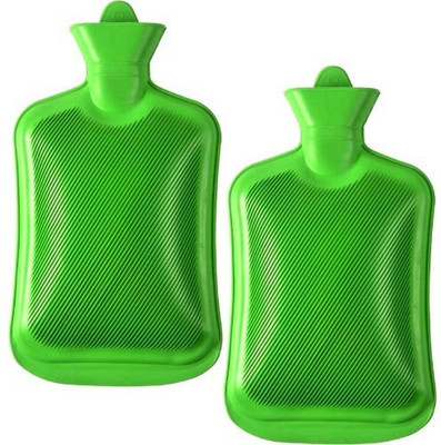 

OneRetail (2 Pack Combo ) of Pain Relief Non Electric Rubber Non Electric Rubber Water Bag 1 L Hot Water Bag(Green)