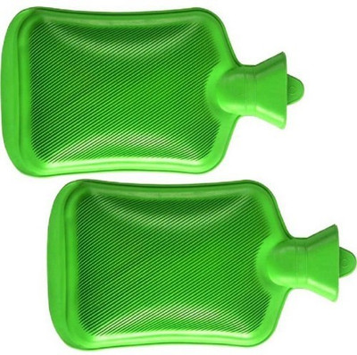 

STOCKHAWKERS pack of 2 pcs - Non-Electrical Hot Water Bag Electric Water Bag 1 L Hot Water Bag(Green)