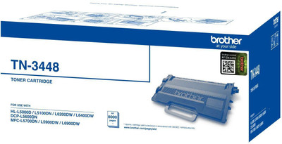 

Brother TN-3448 TONER CARTRIDGE Single Color Ink Toner(Black)