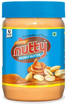 

Nutty Creamy Peanut Butter - (510g/18oz), Standard 90% Peanuts 510 g