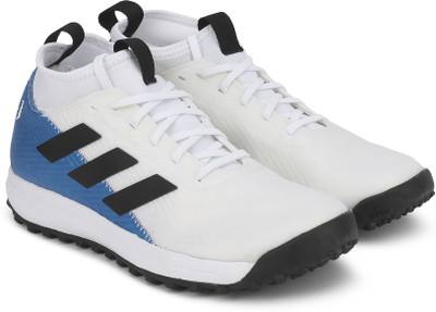 

ADIDAS Boys Lace Football Shoes(White, Ftwwht/cblack/blue