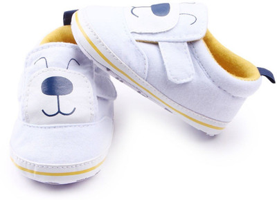 

Kitty Boys Velcro Sneakers(White