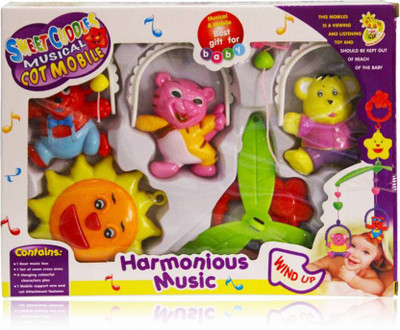 

Deeta Sweet Cuddle Musical Cot Mobile Early Development (Multicolor)(Multicolor)