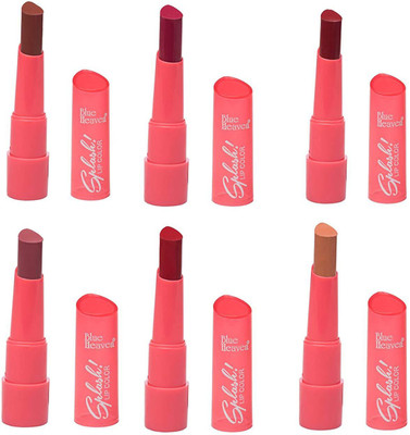 

Blue Heaven Splash Super Matte Lipstick(multicolour)