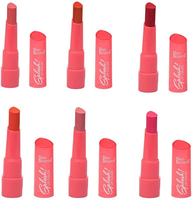 

Blue Heaven Splash Super Matte Lipstick(multcolour)