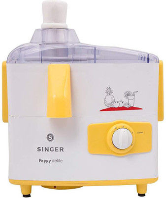 

Singer singer_Peppy DX500 W 500 Juicer Mixer Grinder(Yellow, 2 Jars)