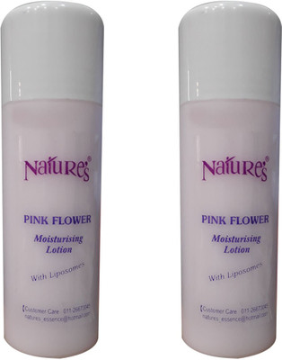

Nature's Pink Flower Moisturising Lotion With Liposomes (Pack of 2)(125)