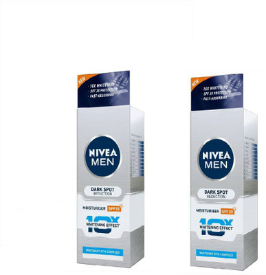

Nivea men dark spot winter cream 50ml X 2(100 ml)