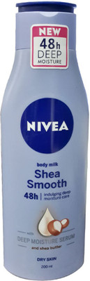 

Nivea Shea Smooth Body Milk 48h Deep Moisture(200)
