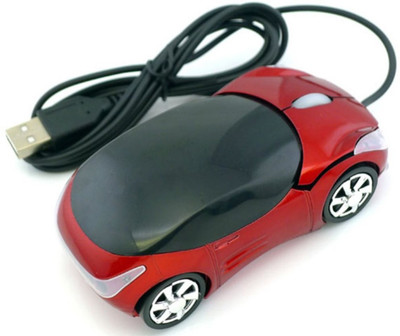 

Easydex Car Shaped Optical Usb Mouse Wired Optical Gaming Mouse(USB 2.0, Multicolor)
