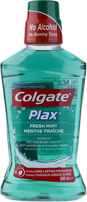 

Colgate Plax Fresh Mouthwash - - Fresh Mint(500 ml)
