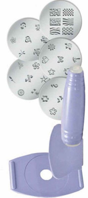 

DIVINZ Salon Express Nail Art Stamping Kit(Multicolor)