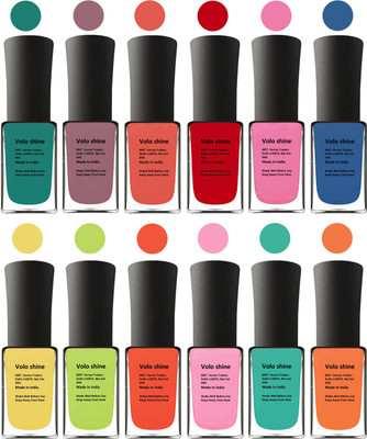 

Aroma Care Pink Nail Paint Combo 1106201636 Green, Brown, Orange, Yellow, Blue, Magenta, Yellow, Orange, Neon Green, Light Pink, Green, Orange(Pack of 12)