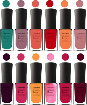 

Aroma Care Orange Nail Paint Combo 1106201610 Green, Brown, Orange, Red, Orange, Pink, Red, Purple, Pink, Peach, Orange, Mauve(Pack of 12)