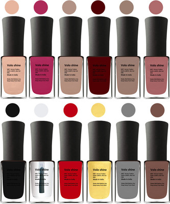 

Aroma Care Orange Nail Polish Combo 1806201625 Peach, Orange, Mauve, Pink, Peach, Pink, Yellow, Blue, Magenta, Yellow, Orange, Neon Green(Pack of 12)