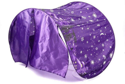 

Toyshine Wonderland Bed Dream Tents for Children, Magical Tent Kids Twin Bed Pop Up { PURPLE }(Multicolor)