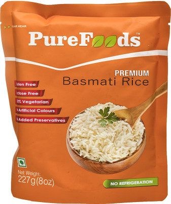 

PureFoods Premium Basmati Rice Gluten and Lactose Free 227 g